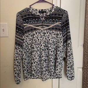 Living Doll long sleeve blouse